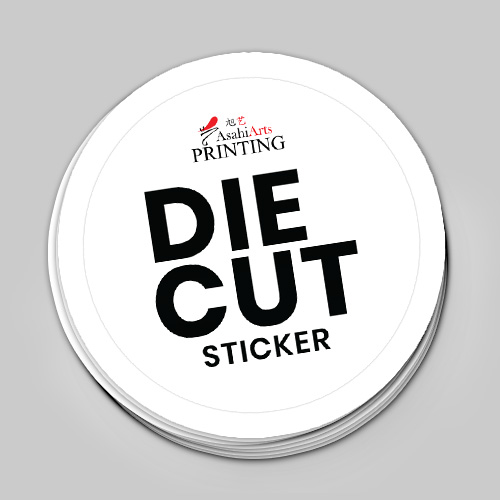 Die Cut Transparent Sticker